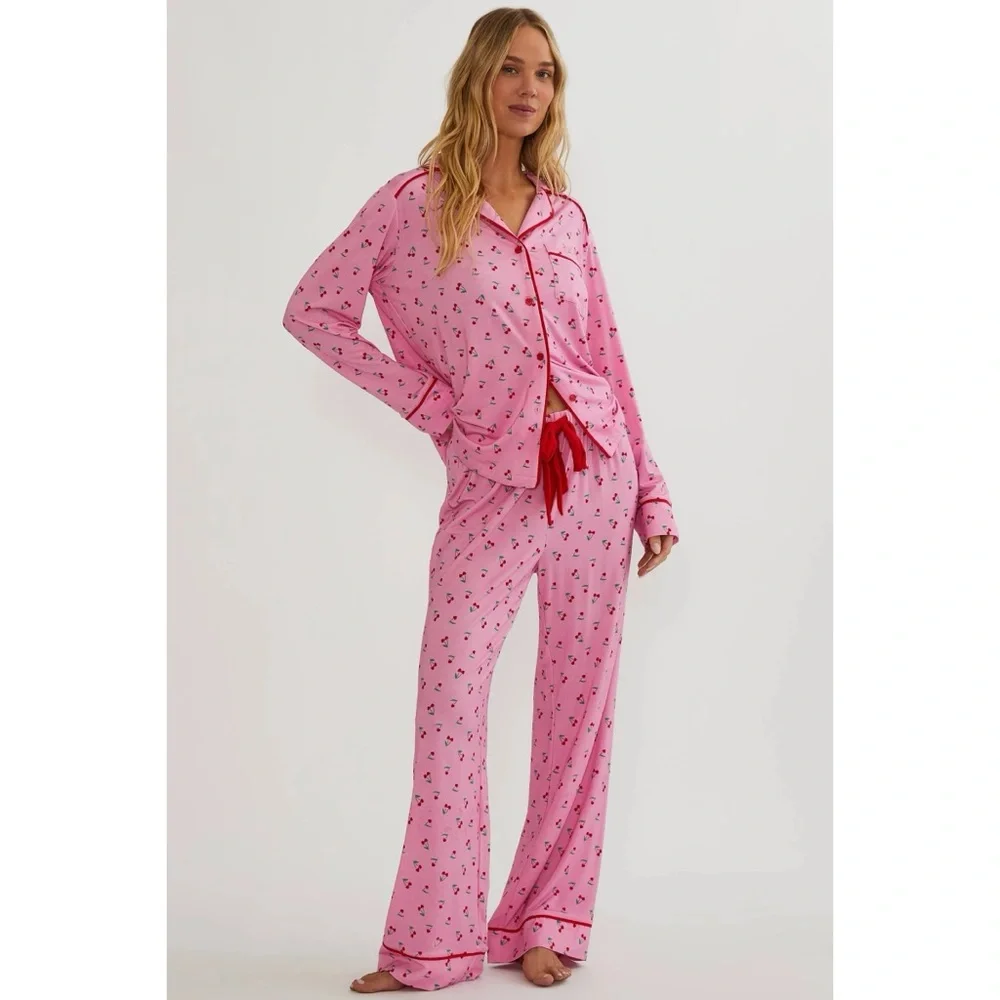 Beach Riot Livy Top & Connie Pant Set Mon Cheri